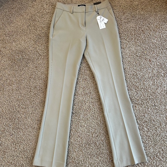 Express Pants - NWT Express Beige/Taupe Mid Rise Boot Supersoft Twill Pant - 4R